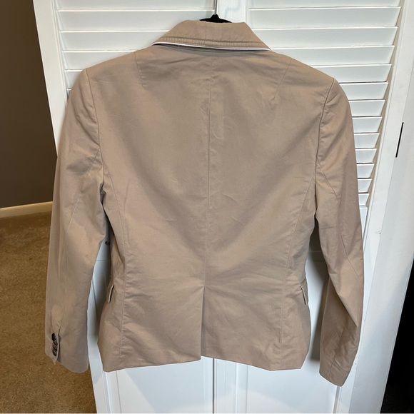 Banana Republic Piped Academy Khaki Blazer - Picture 9 of 11